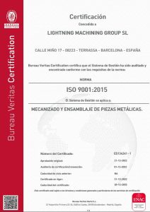 ISO 9001 CERTIFCADO